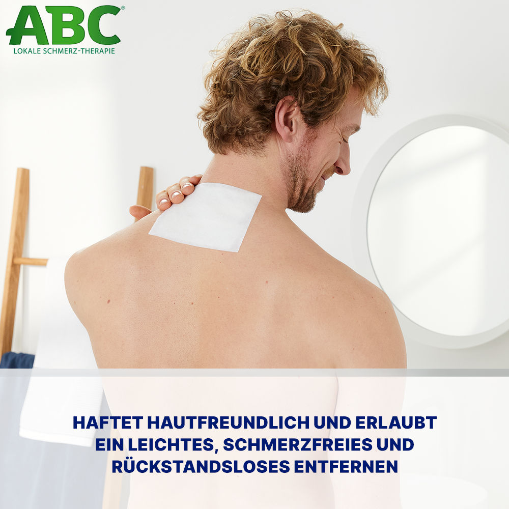 ABC WÄRME-PFLASTER mit SENSITIV-Vlies 4 St Pflaster