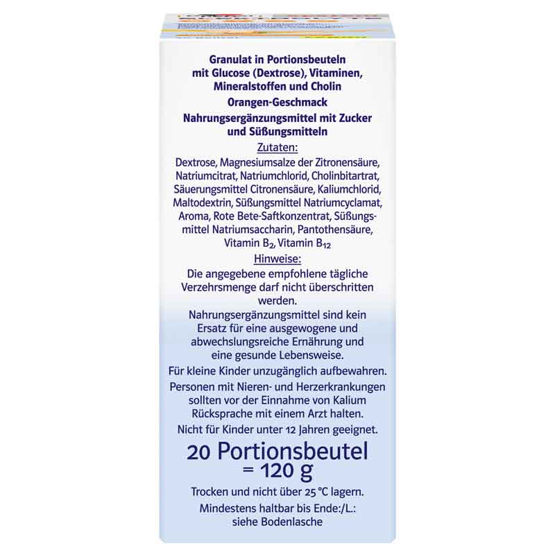 Doppelherz system ELEKTROLYTE RECHARGE 20 St Granulat