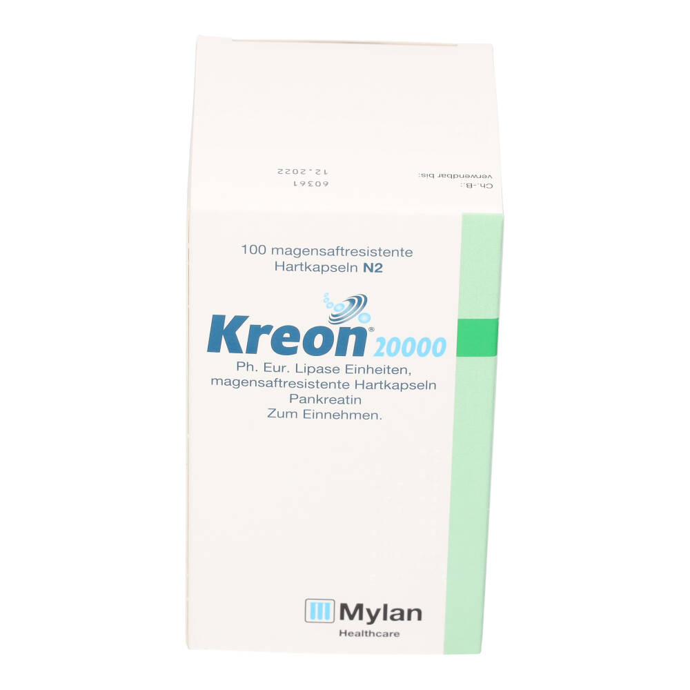 Kreon 20000  100 St Magensaftresistente Hartkapseln