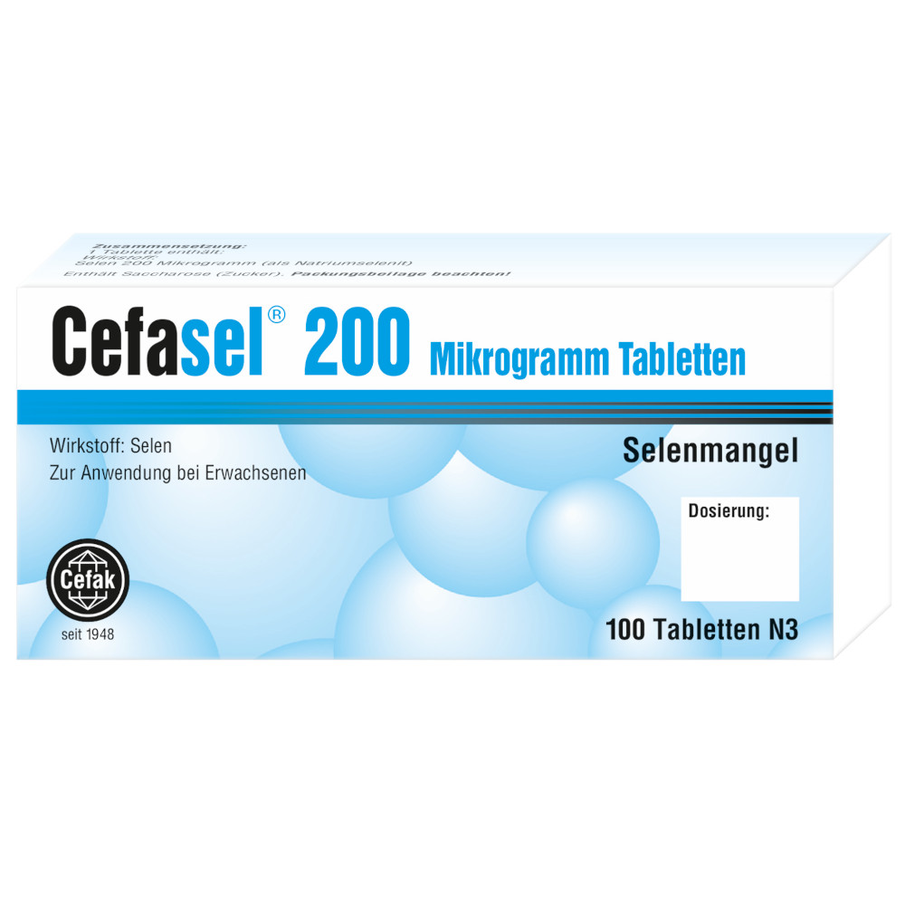 Cefasel 200 µg 100 St Tabletten