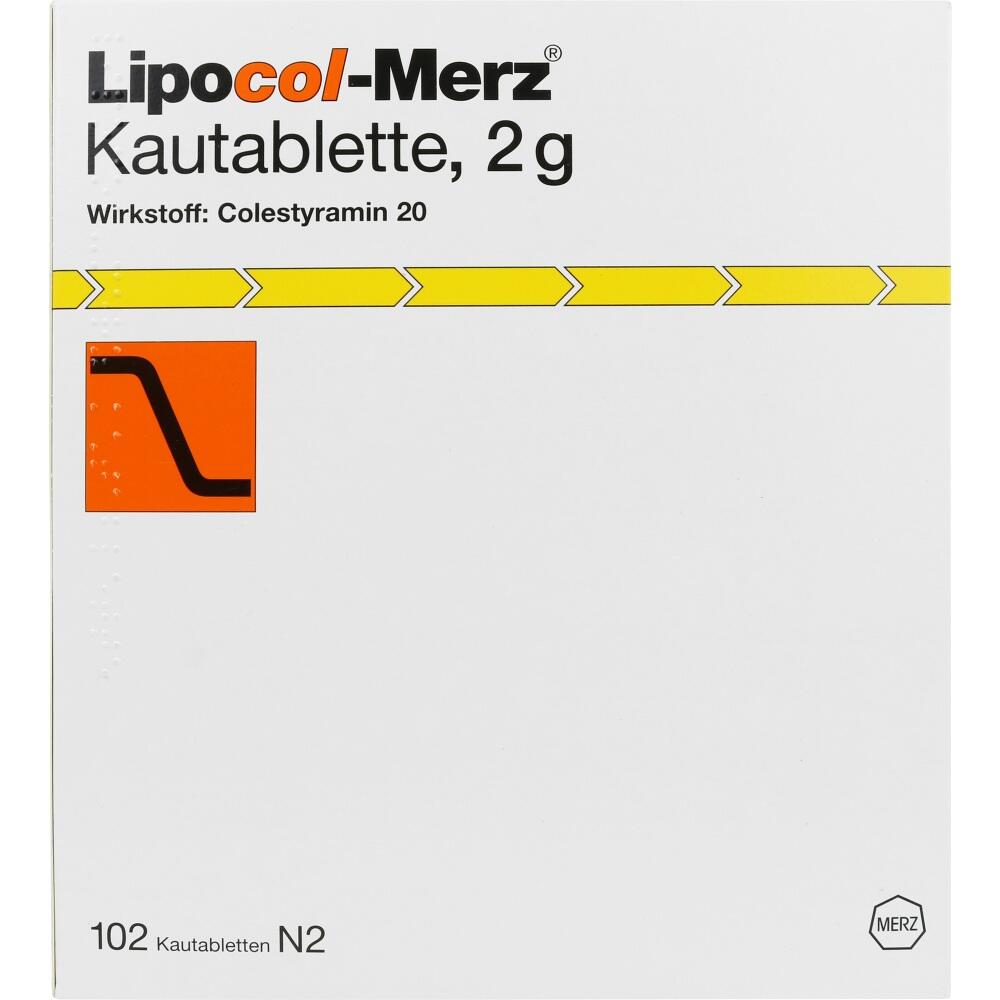 Lipocol-Merz Kautablette 102 St Kautabletten