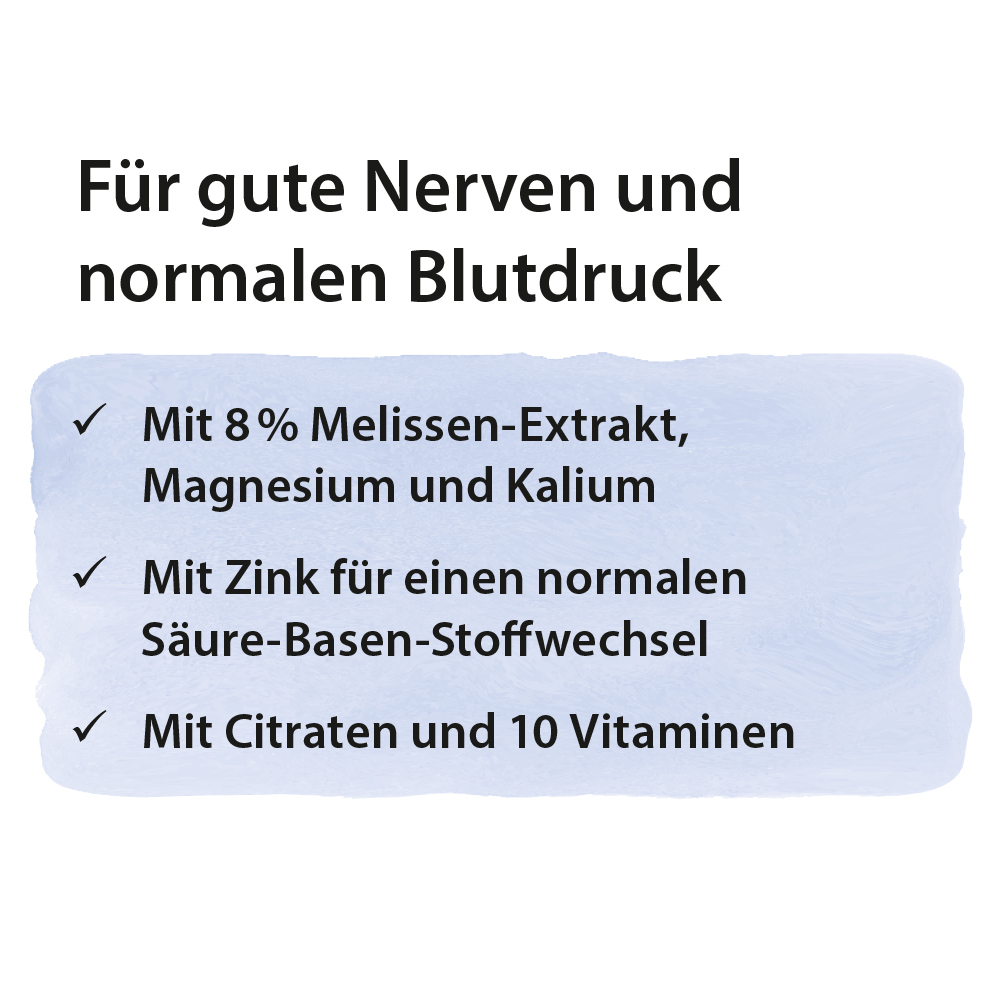 Dr. Jacob's Melissen-Basentabletten B-Vitamine Mineralstoffe