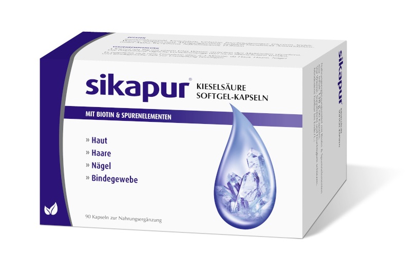 SIKAPUR Kieselsäure Softgel  mit Biotin 90 St Kapseln