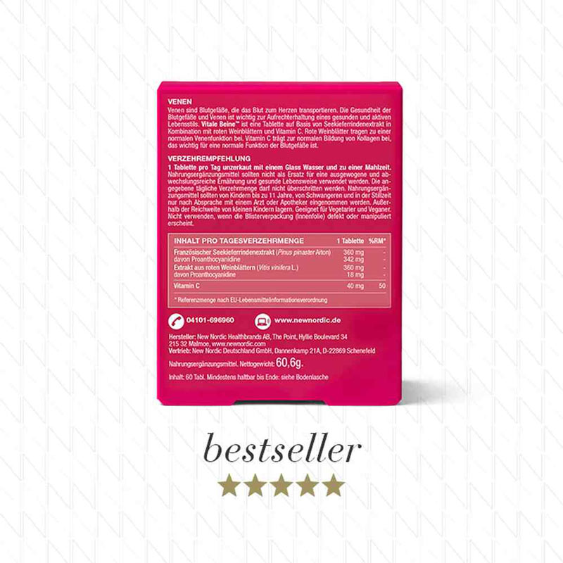 Vitale Beine Venenfunktion 60 St Tabletten