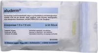 ALUDERM Kompressen 7,5x7,5 cm 50 St Kompressen