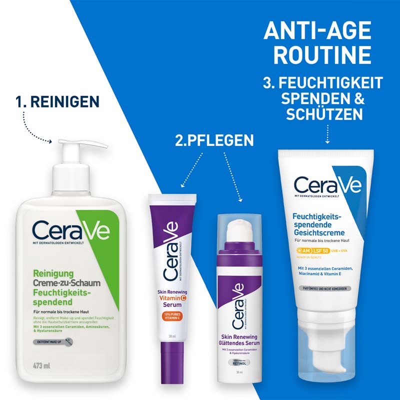 CeraVe Skin Renewing Glättendes Serum 30 ml Gel