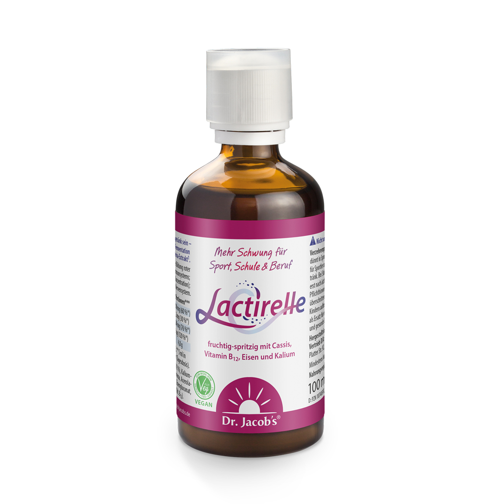 Dr. Jacob's Lactirelle Milchsäure-Cassis-Konzentrat Eisen