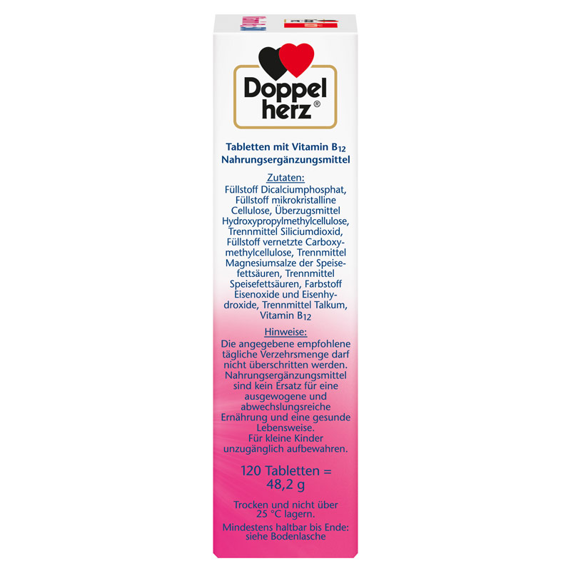Doppelherz aktiv Vitamin B12 500 120 St Tabletten