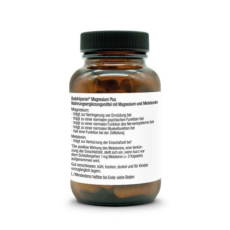 Baldriparan Magnesium + 120 St Kapseln