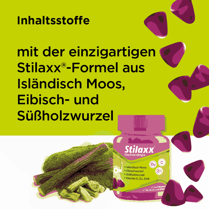 Stillax Rachendrops 30 St Lutschpastillen
