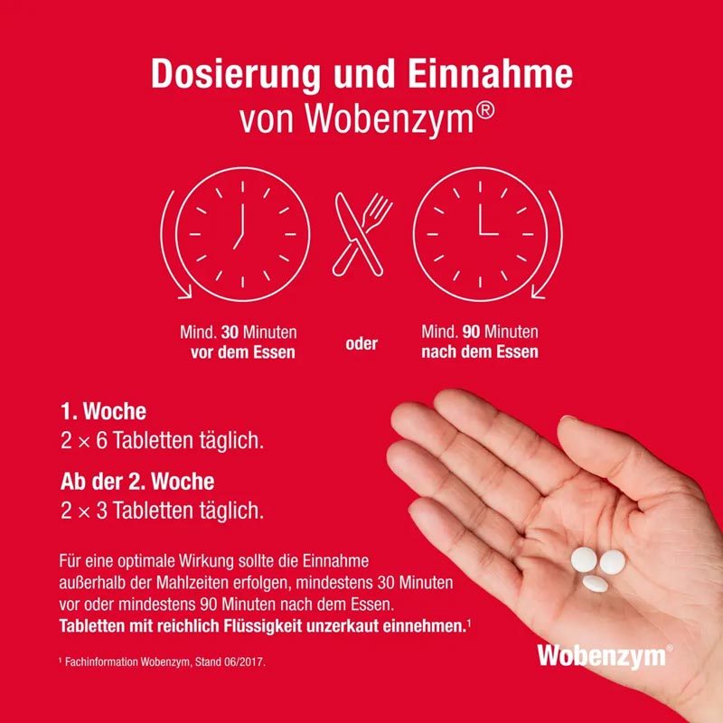 Wobenzym 100 St Tabletten magensaftresistent