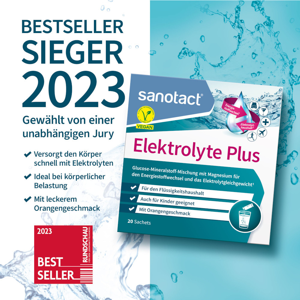 sanotact Elektrolyte Plus 20 St Pulver
