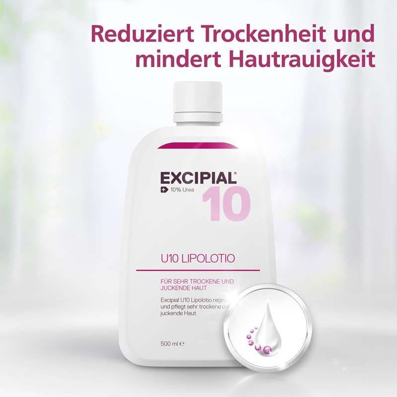 EXCIPIAL U10 LIPOLOTIO 500 ml Lotion