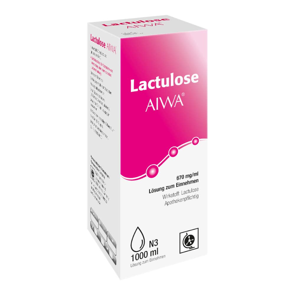 Lactulose AIWA 670mg/ml  1000 ml Lösung zum Einnehmen