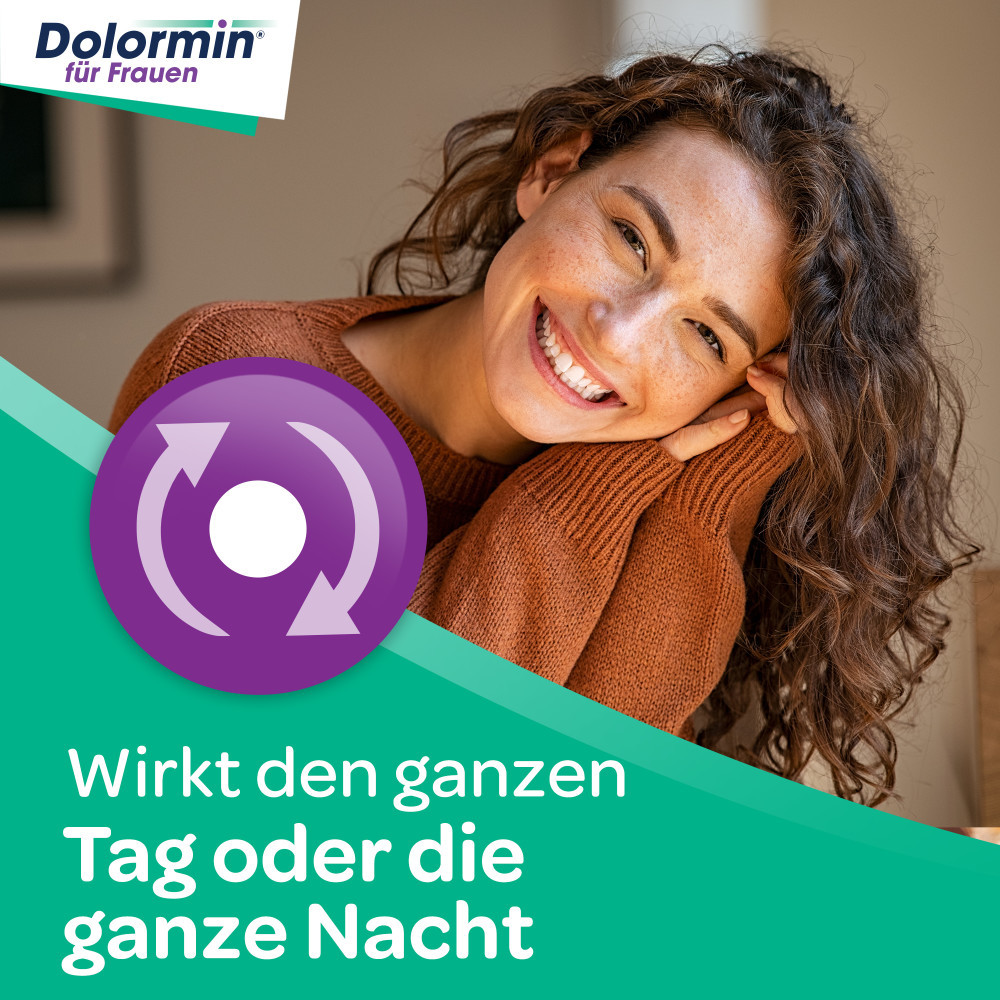 Dolormin für Frauen bei Regelschmerzen mit Naproxen, 10 Stück