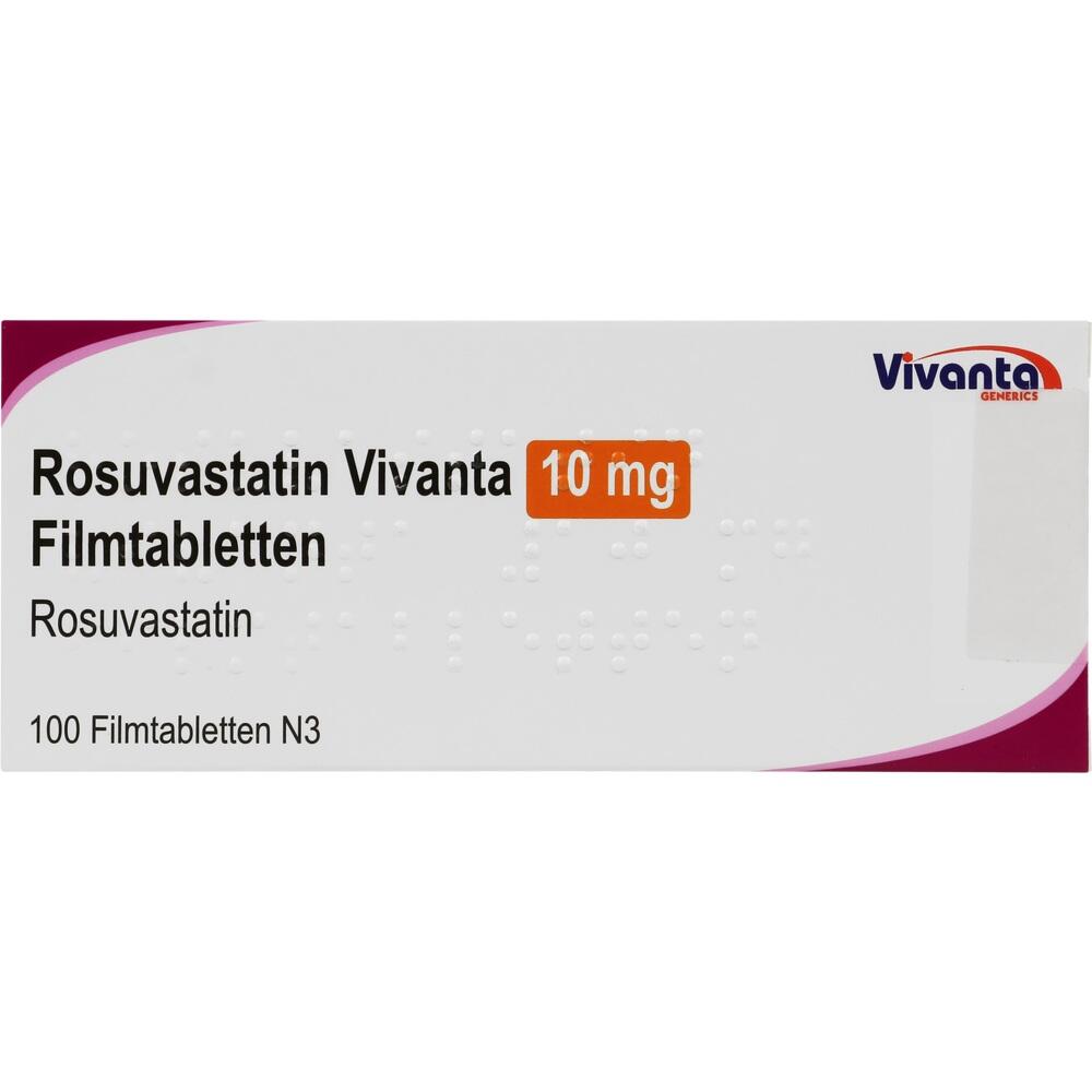 Rosuvastatin Vivanta 10 mg 100 St Filmtabletten