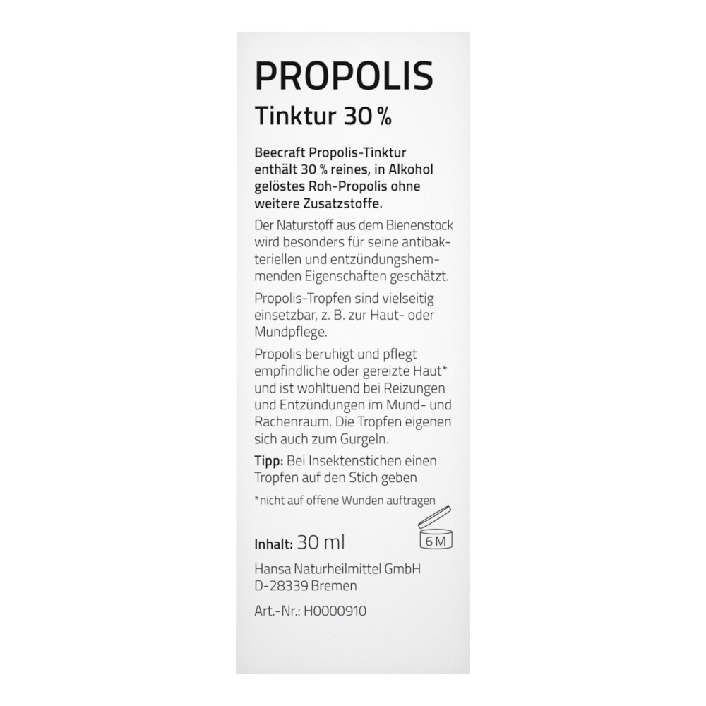 beecraft PROPOLIS TINKTUR 30 %  30 ml Tropfen