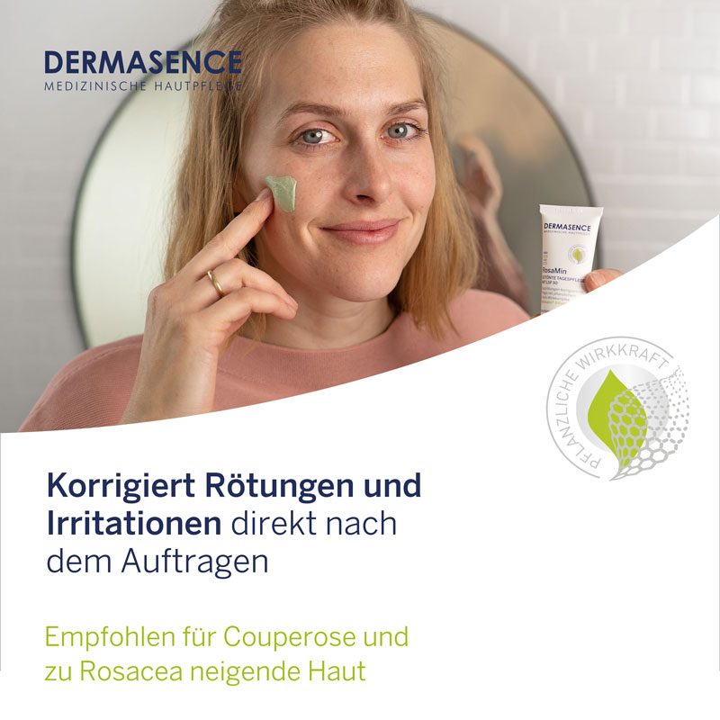 DERMASENCE RosaMin GETÖNTE TAGESPFLEGE HELL LSF 50 30 ml Creme