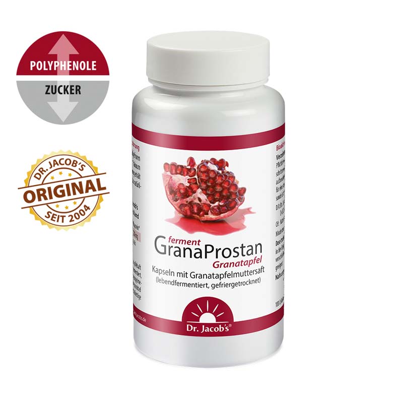 Dr. Jacob's GranaProstan Granatapfelsaft-Extrakt fermentiert