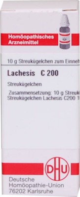 LACHESIS C 200 Globuli 10 g Globuli