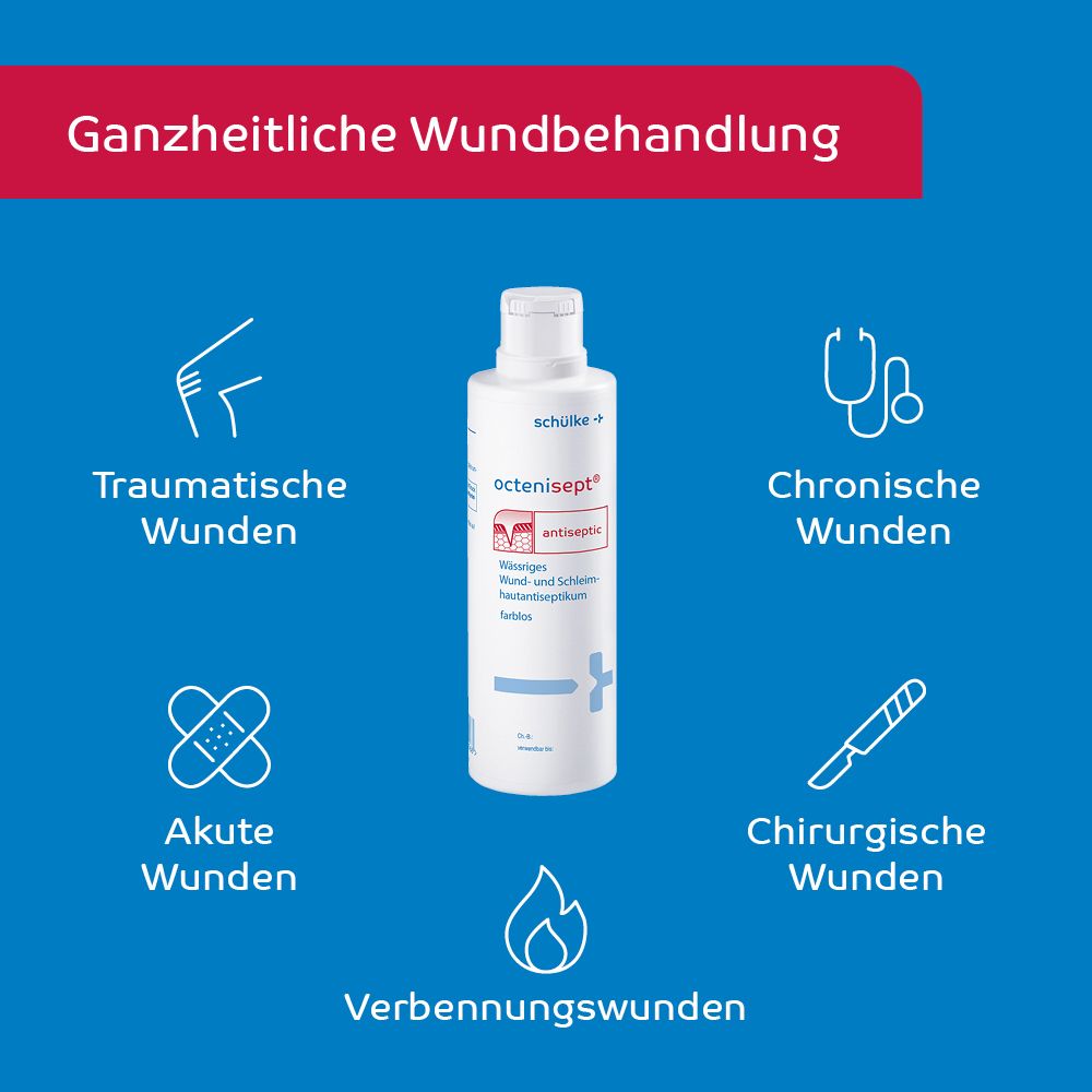 octenisept antiseptic Wund- und Schleimhautantiseptikum  farblos 250 ml Lösung