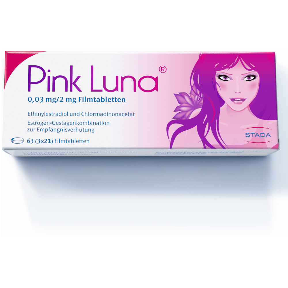 Pink Luna 0,03mg/2mg 21 St Filmtabletten