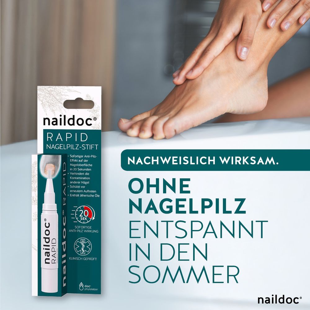 naildoc RAPID NAGELPILZ-STIFT 4 ml Stifte