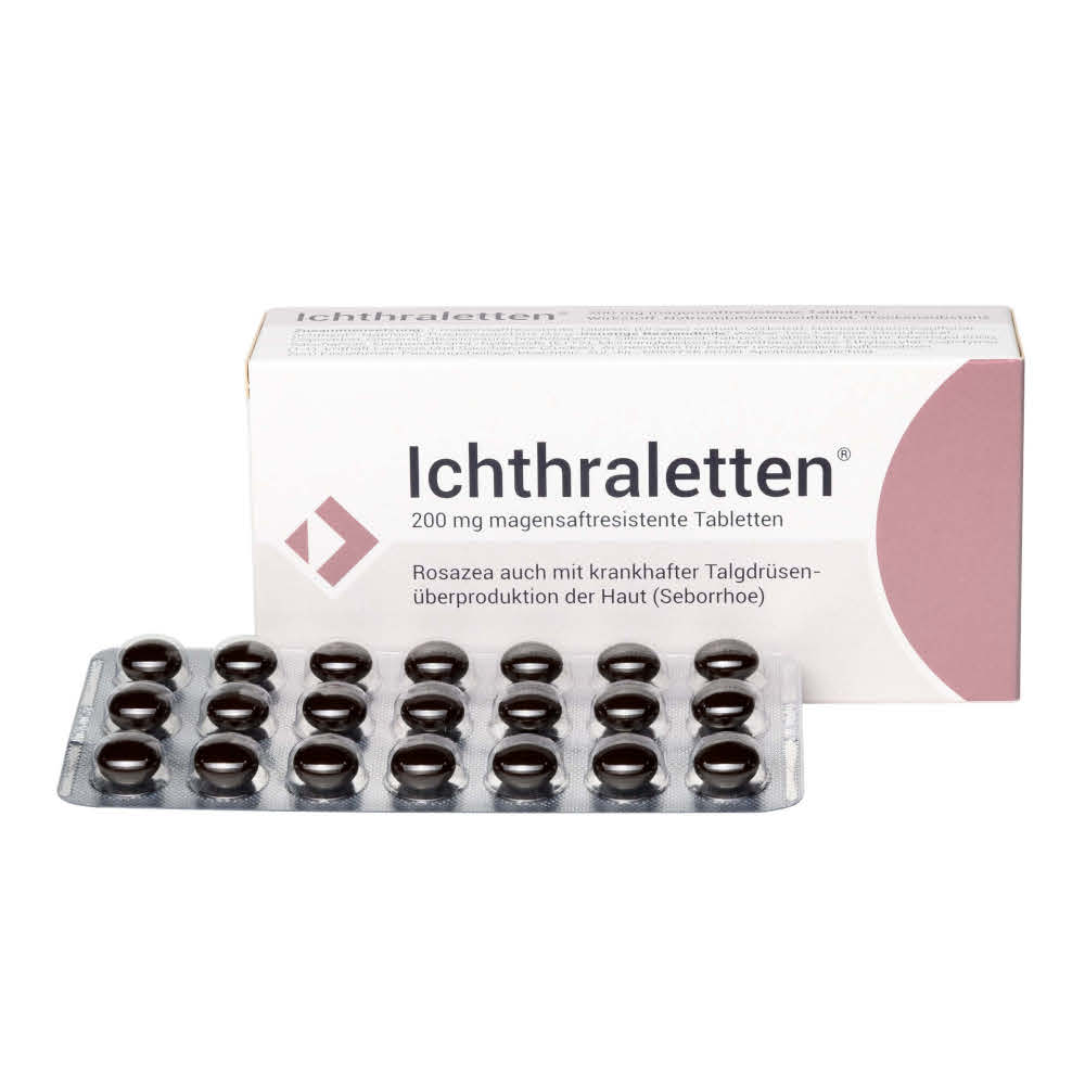 Ichthraletten 200 mg  168 St Tabletten magensaftresistent