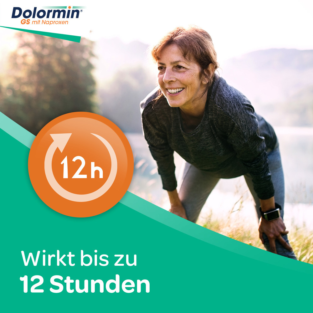 Dolormin GS mit Naproxen, Schmerztabletten bei Gelenkschmerzen