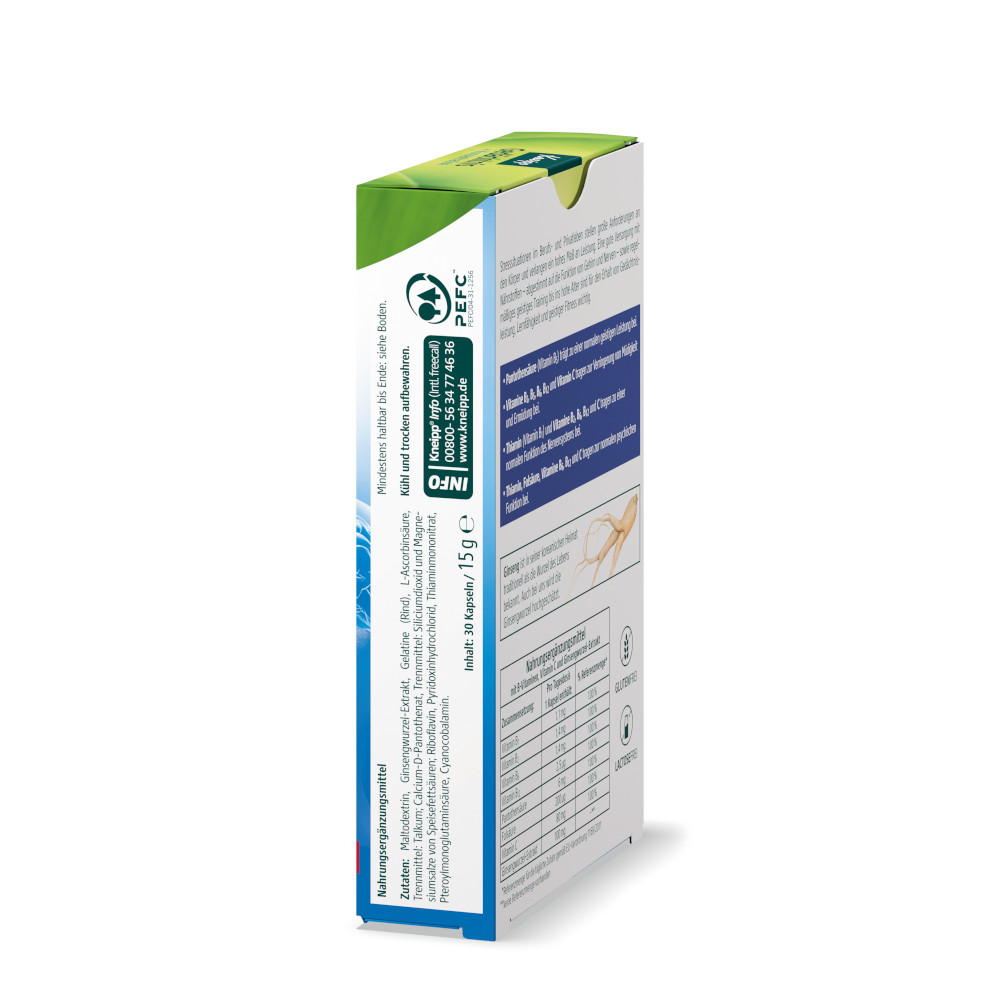 Kneipp Gedächtnis + Konzentration 30 St Kapseln