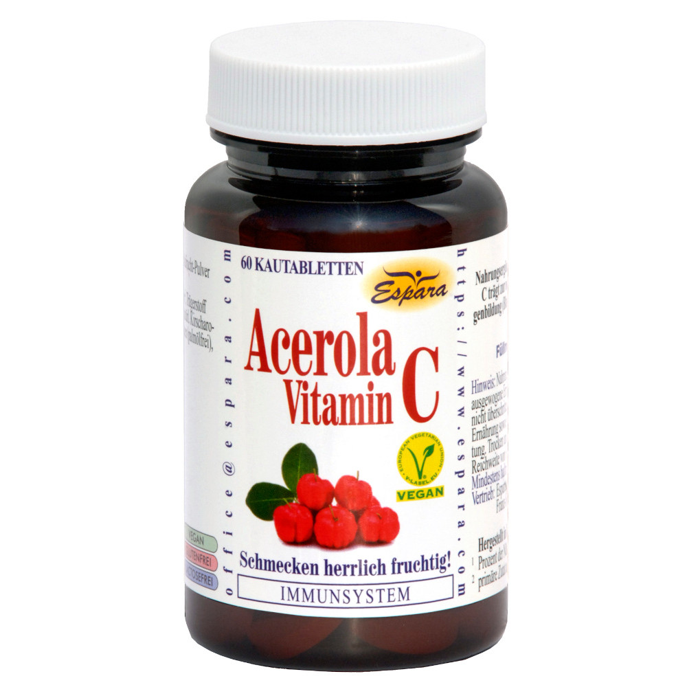 Espara Acerola Vitamin C 60 St Kautabletten