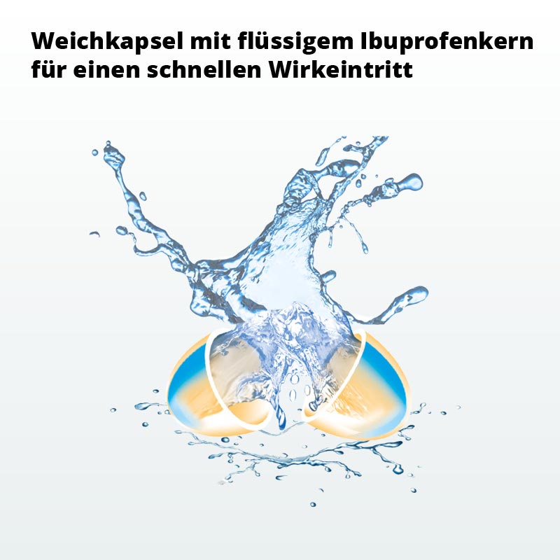 Spalt Mobil 400 mg Fl&uuml;ssigkapseln Doppelpack 2X50 St Weichkapseln