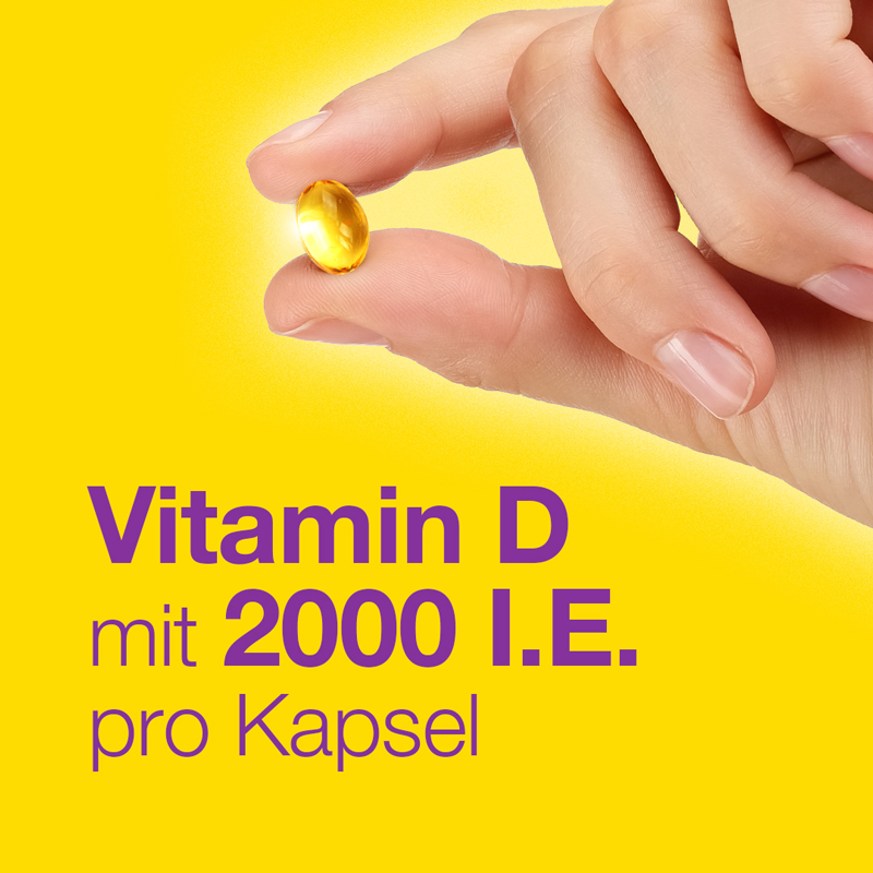 VIGANTOLVIT Vitamin D3 2000 I.E.  60 St Weichkapseln