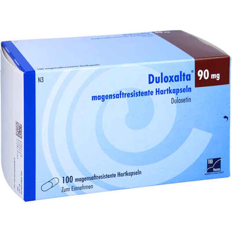 DULOXALTA 90 mg magensaftresistente Hartkapseln 100 St Magensaftresistente Hartkapseln