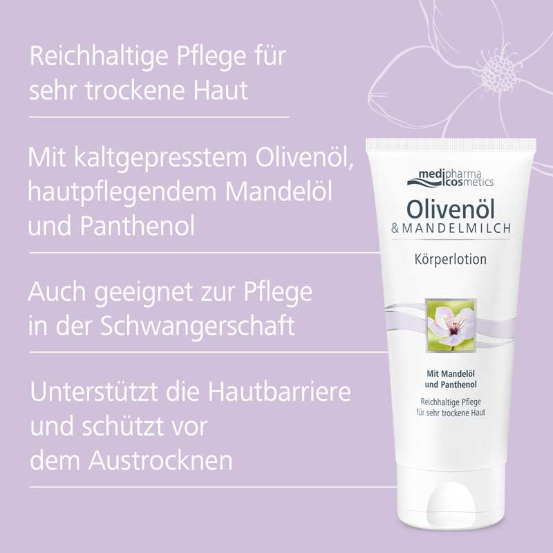 OLIVEN-MANDELMILCH Körperlotion 200 ml Lotion