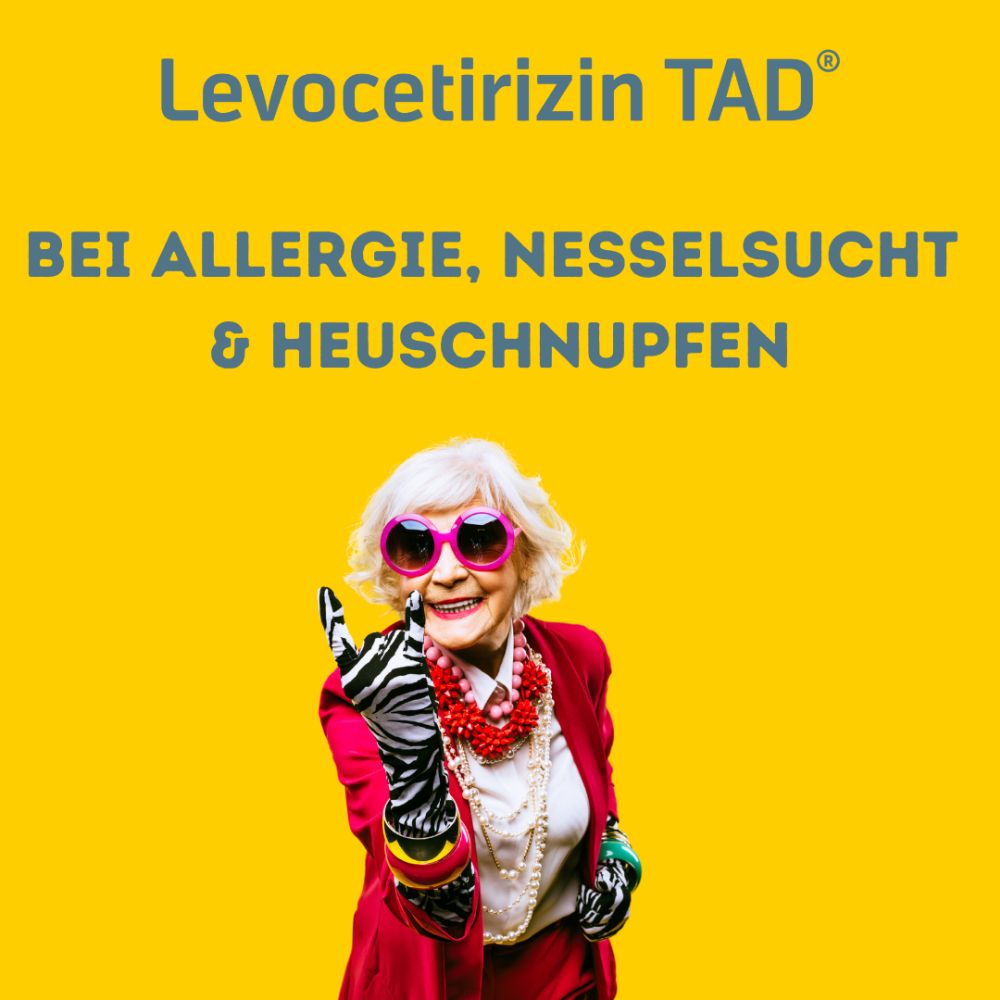 Levocetirizin TAD 5mg 20 St Filmtabletten