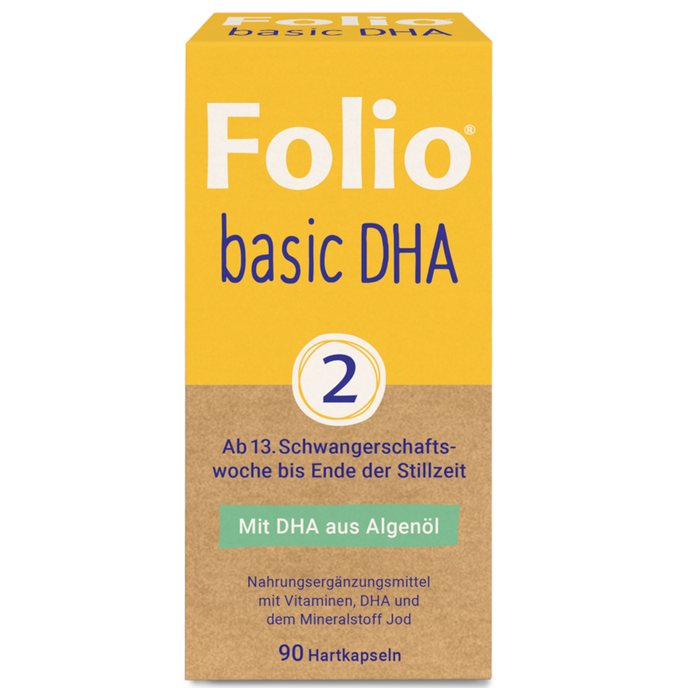 Folio basic DHA 90 St Hartkapseln