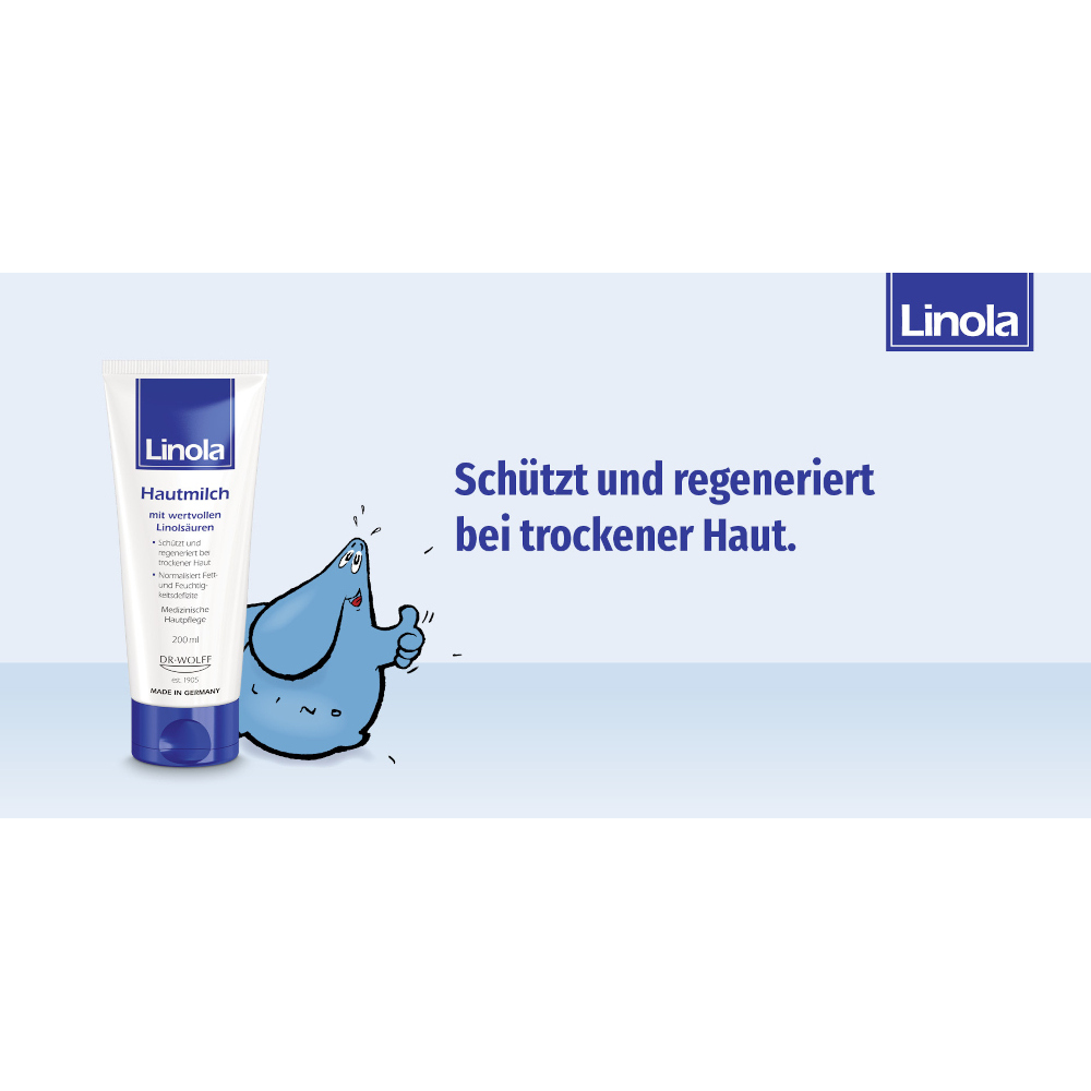 Linola Hautmilch - Körperlotion 200 ml Milch