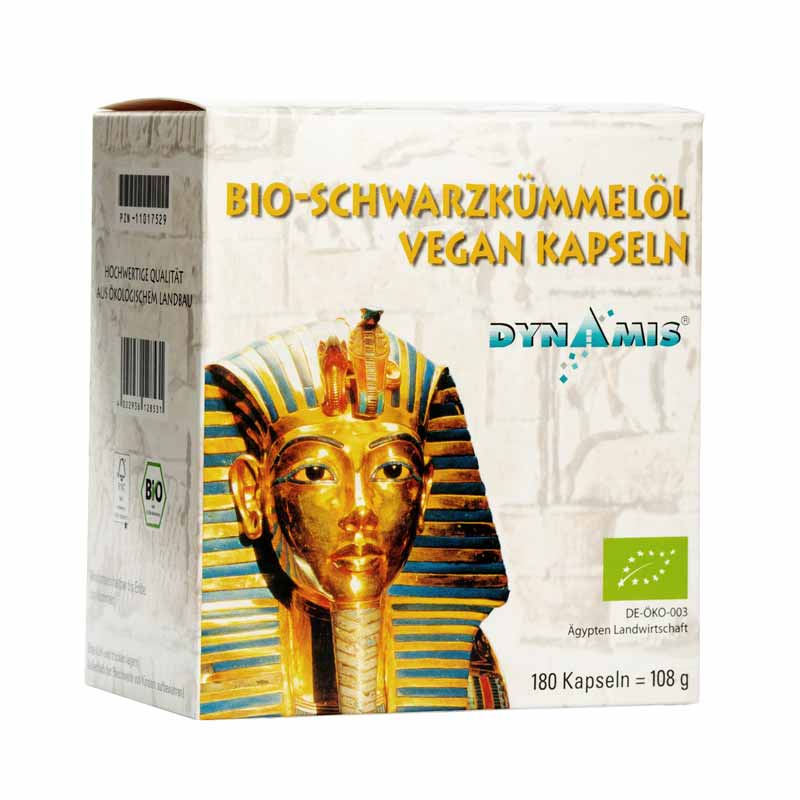 BIO-SCHWARZKÜMMELÖL VEGAN 180 St Kapseln