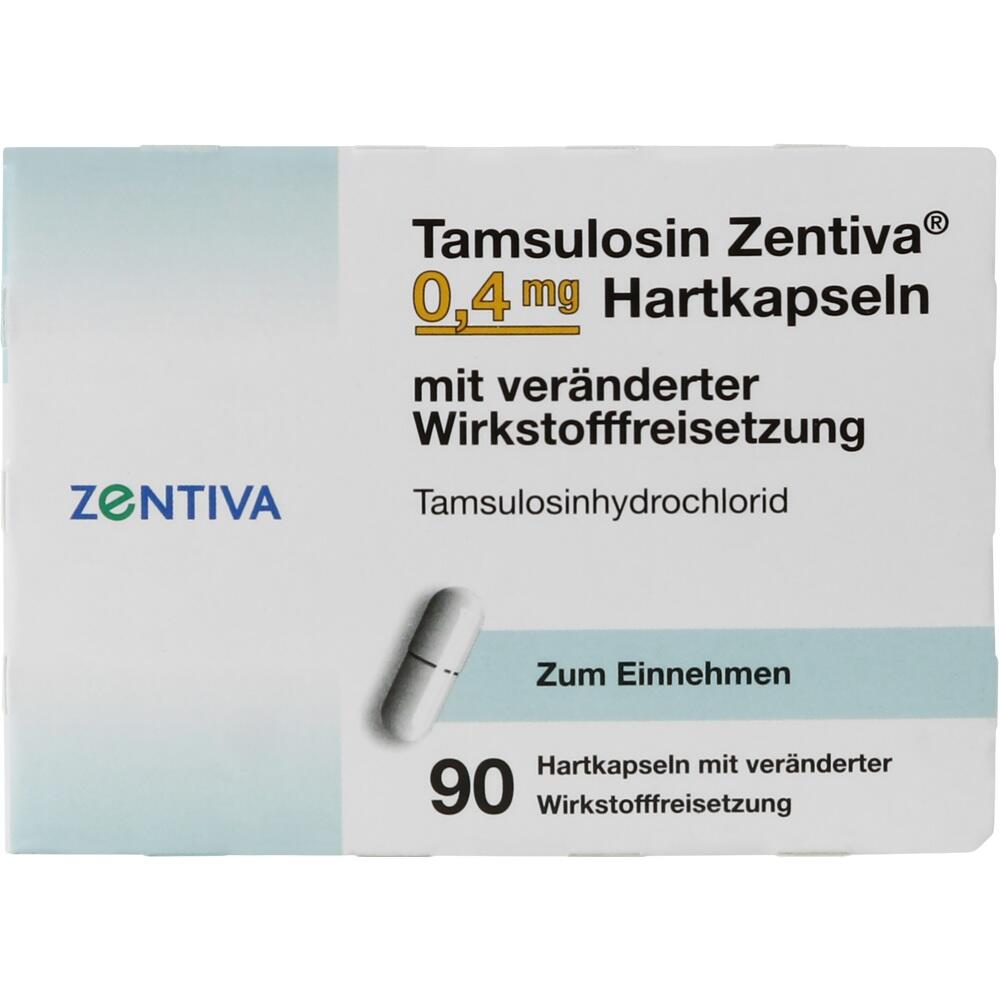 Tamsulosin Zentiva 0,4 mg 90 St Hartkapseln mit veränderter Wirkstofffreisetzung