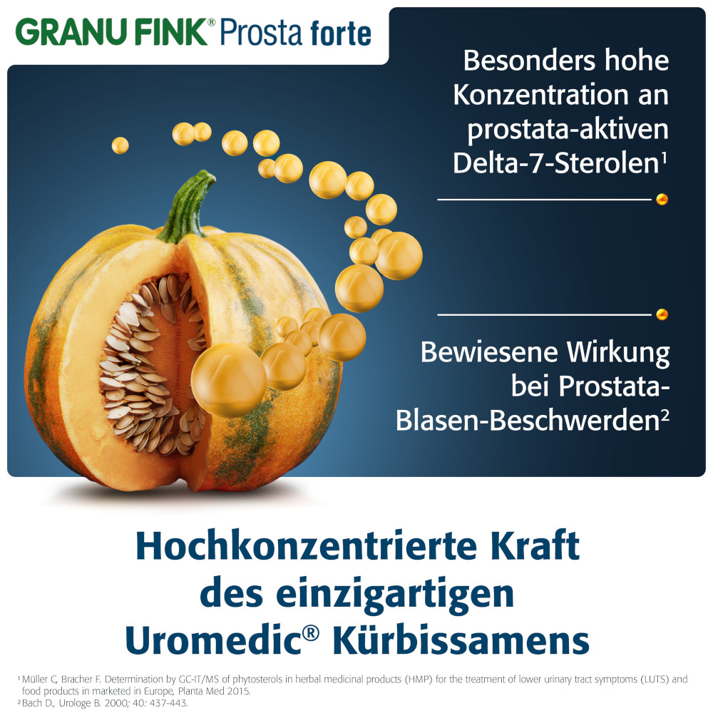 GRANU FINK Prosta forte 500mg 80 St Hartkapseln