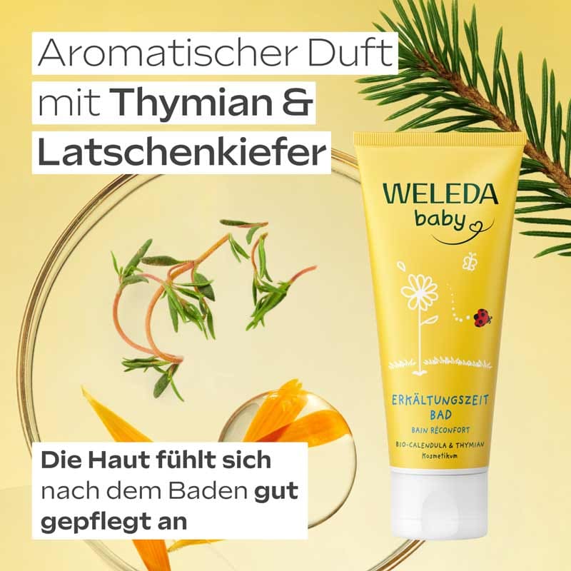 WELEDA baby ERKÄLTUNGSZEIT BAD  75 ml Bad