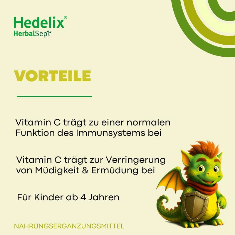 Hedelix HerbalSept Immun Lutscher Kids 6 St Bonbons