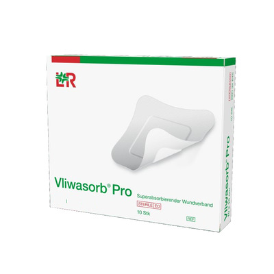 VLIWASORB Pro suberabsorb.Komp.steril 22x32 cm 10 St Konzentrat