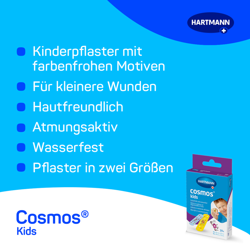 HARTMANN cosmos kids Pflaster 20 St Pflaster