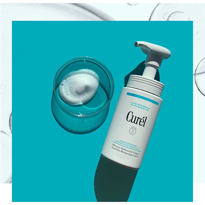 Curél Gesichts-Reinigungsschaum 150 ml Schaum