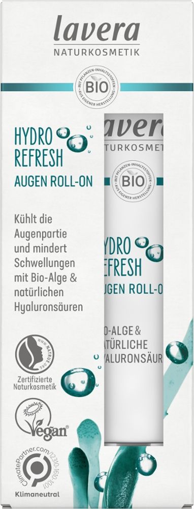 lavera HYDRO REFRESH AUGEN ROLL-ON 15 ml Augengel