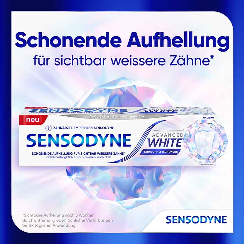 SENSODYNE ADVANCED WHITE 75 ml Zahnpasta