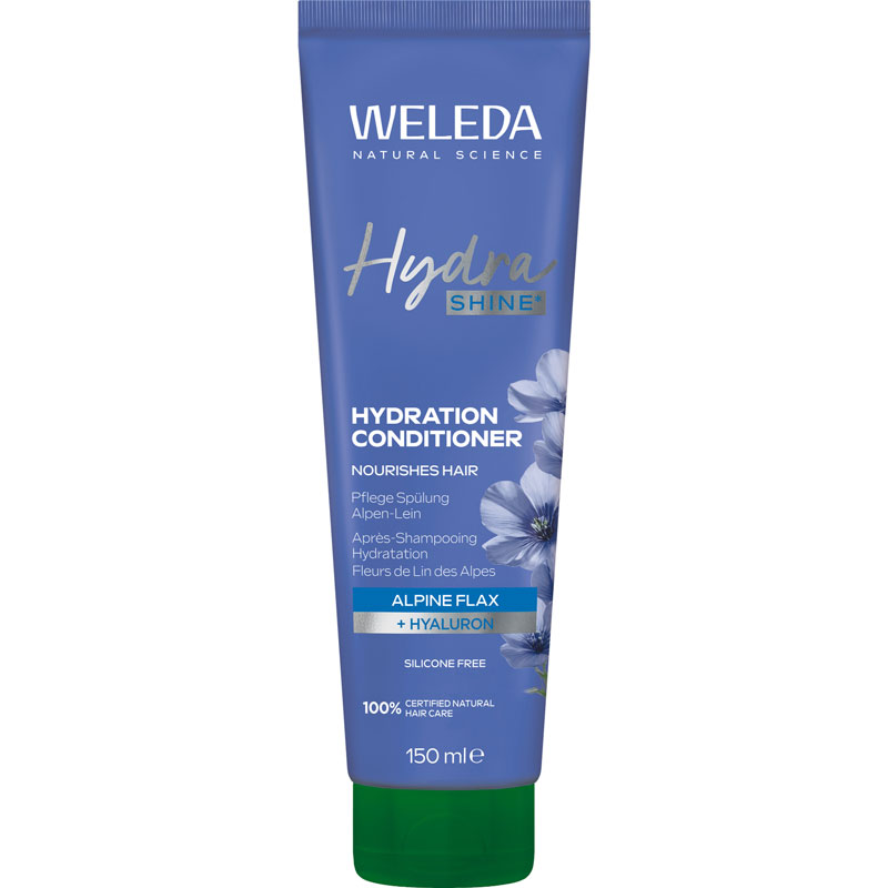 Weleda Hydra Shine Pflegespülung Alpen-Lein 150 ml Haarspülung