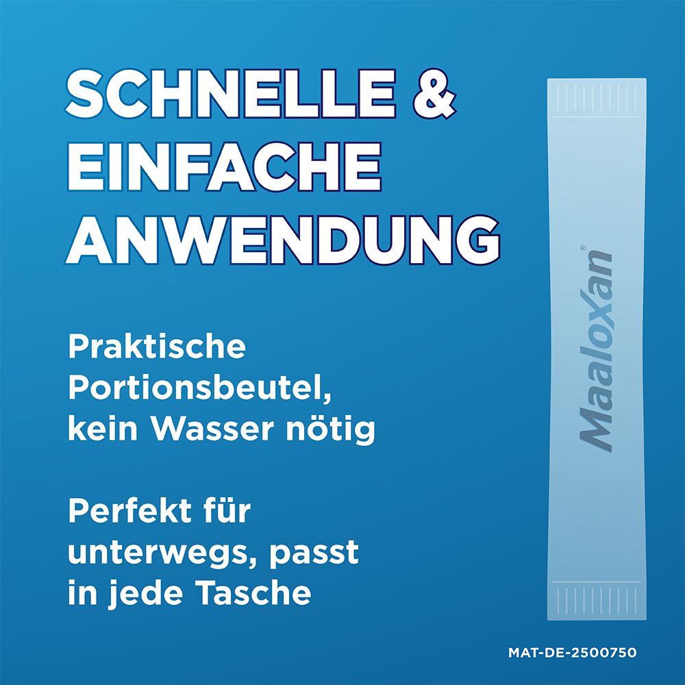 MAALOXAN Liquid bei Sodbrennen & Magenschmerzen 20X10 ml Suspension